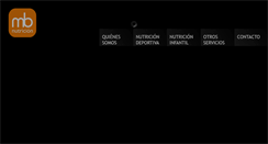 Desktop Screenshot of mbnutricion.com